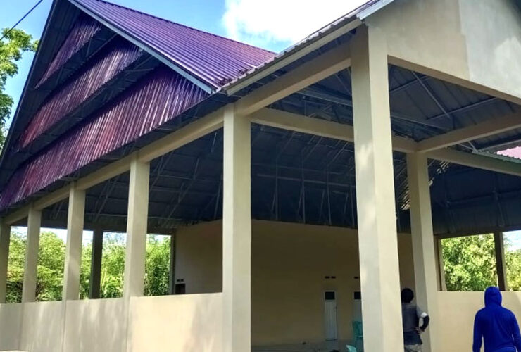 Desa Malleleng Rampungkan Pembangunan Gedung Serbaguna