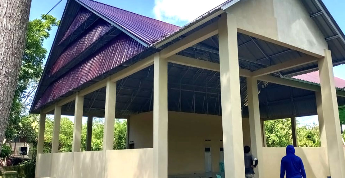 Gedung Serbaguna Desa Malleleng Kecamatan Kajang.