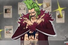 Karakter unik One Piece, Bartolomeo yang merupakan pengagum berat Luffy.