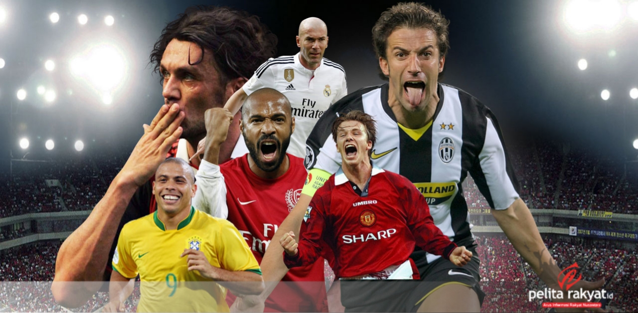 6 Pemain Sepak Bola yang Bersinar di Era 90an