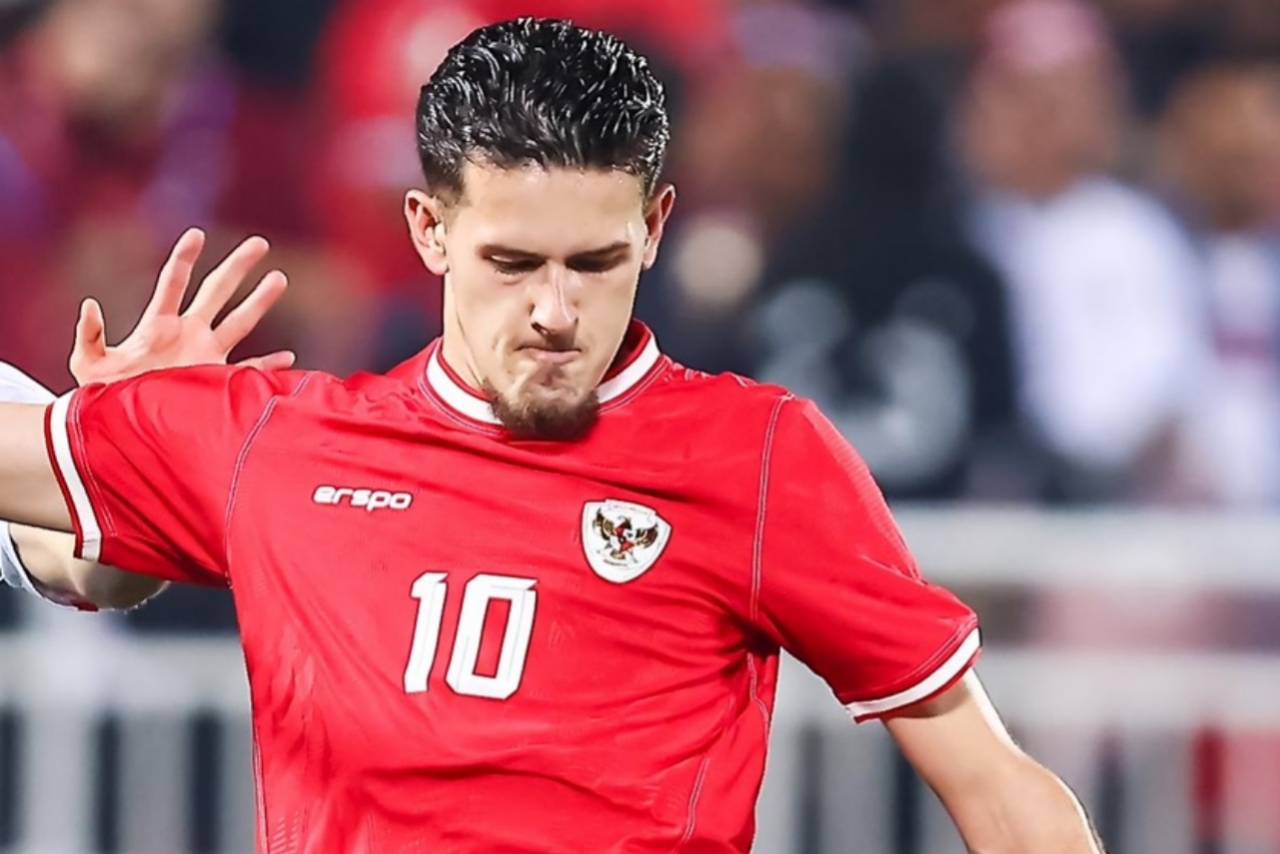 Justin Hubner saat membela Timnas Indonesia.