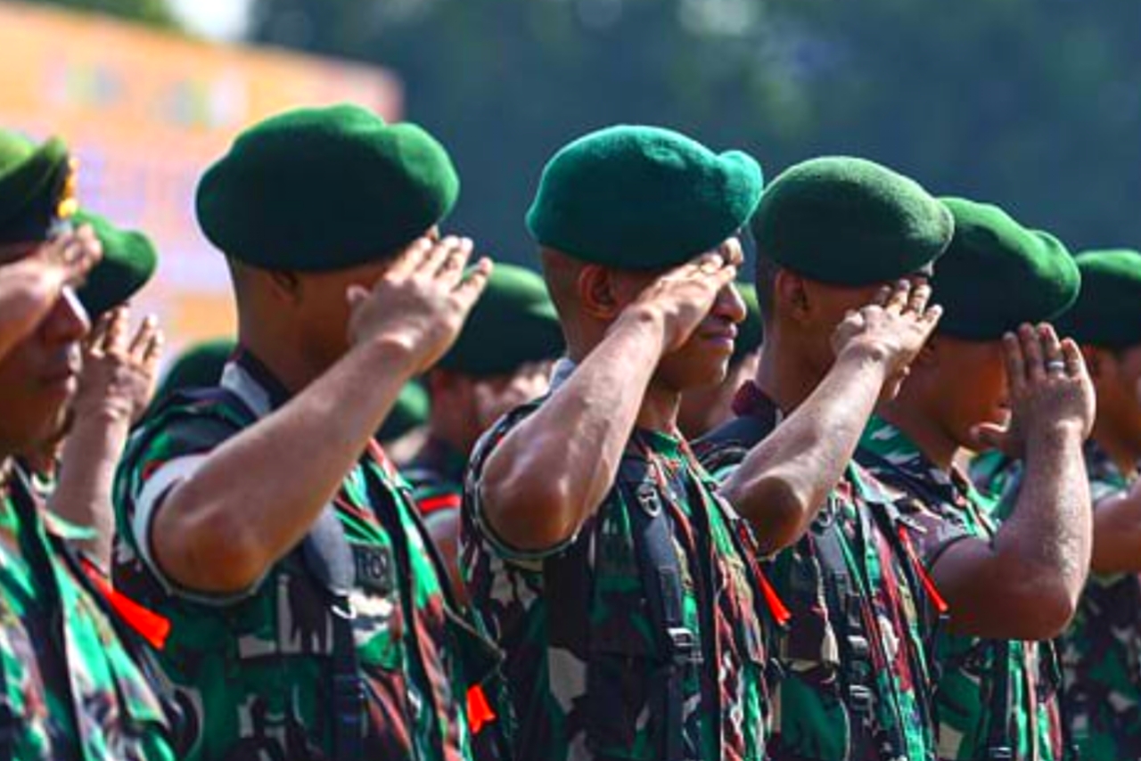 Ilustrasi prajurit TNI