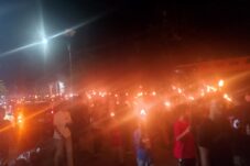 Gema Takbir di Tengah Pawai Obor di Bontonyeleng