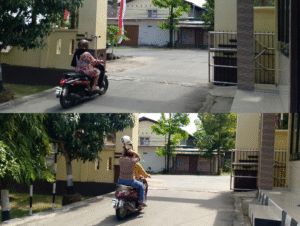 Sejumlah pengendara Melawan arah dalam kawasan Mapolres Bulukumba, pada Rabu, (27/08/25).