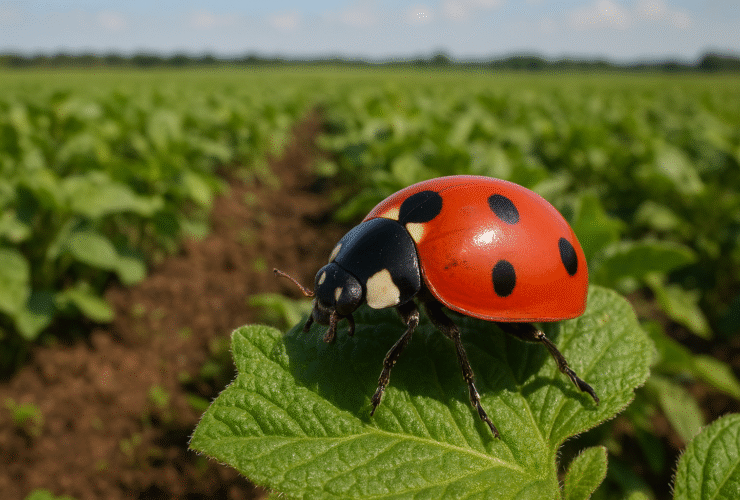 Manfaat Kumbang Koksi bagi Pertanian, Si Kecil yang Jadi Sahabat Petani