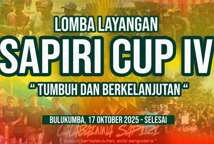 Ratusan Layangan Siap Hiasi Langit Bulukumba, Sapiri Cup IV Segera Bergulir