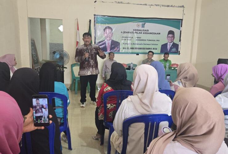 Andi Muawiyah Ramly Sosialisasikan Empat Pilar Kebangsaan di Bulukumba, Tekankan Pancasila sebagai Identitas Bangsa