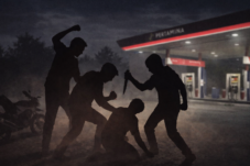 Polisi Ringkus Terduga Pelaku Penikaman didepan SPBU Jalanjang