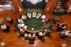 Jelang Idul Fitri Prabowo Kumpulkan Menteri di Hambalang