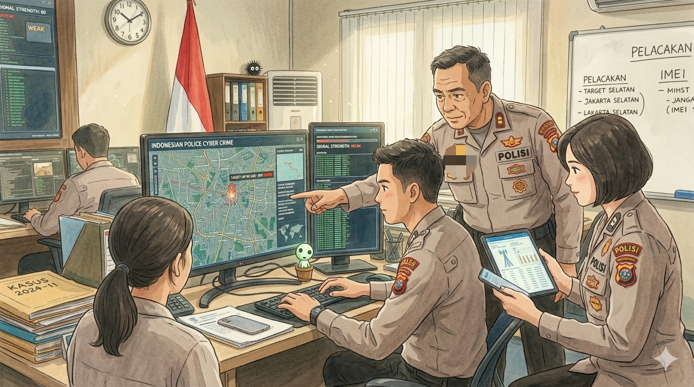 Polisi Lacak HP Hilang, Siswi MAN 1 Bulukumba Kembali Tersenyum