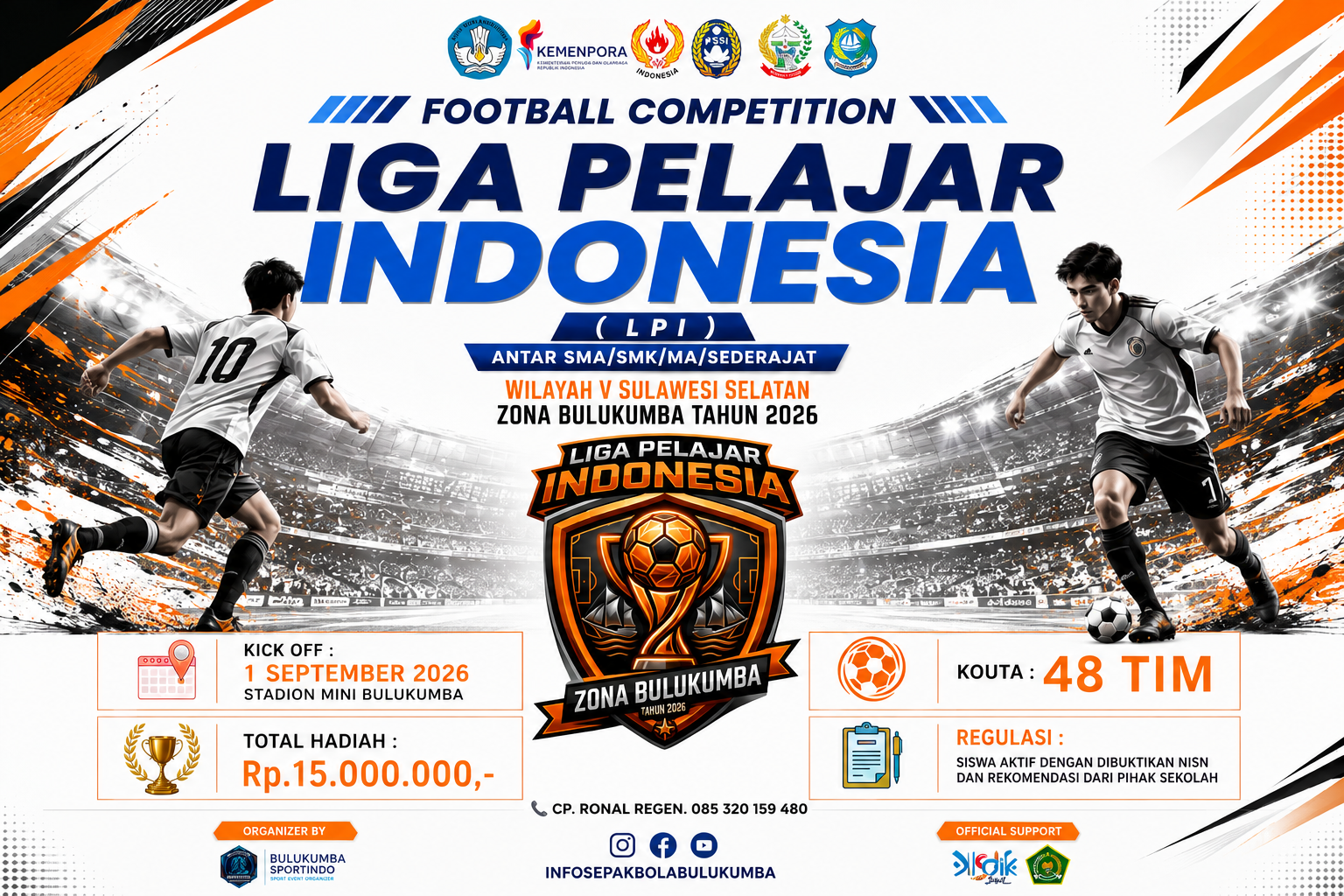 Tiga Kabupaten Siapkan Talenta Terbaik di LPI Volume IV Zona Bulukumba