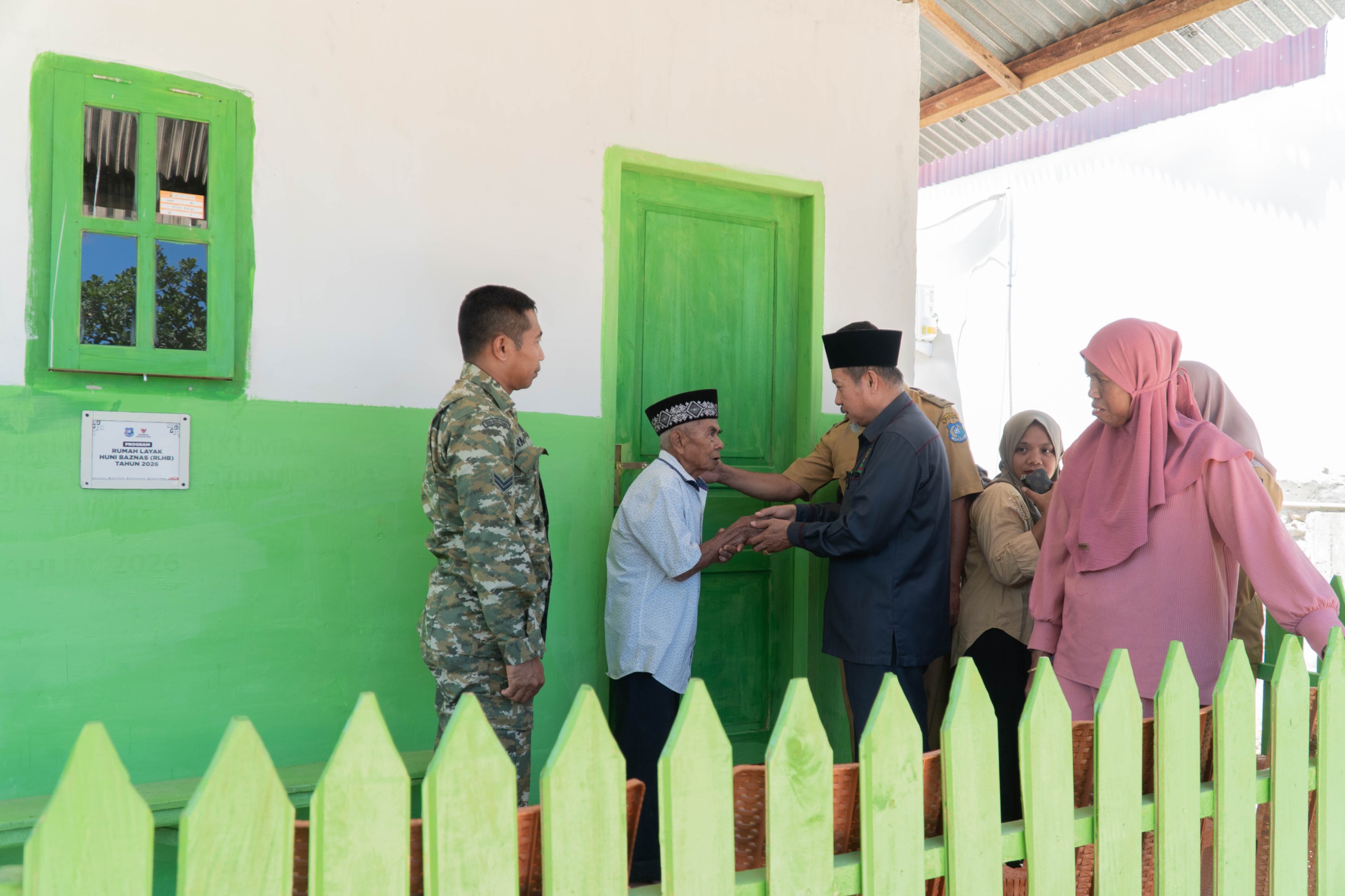 BAZNAS Bulukumba Resmikan Rumah Layak Huni untuk Warga Dhuafa di Desa Lamanda
