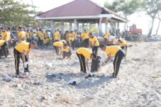Kapolres Bulukumba Kerahkan 200 Personel, Pantai Merpati Disulap Jadi Bersih